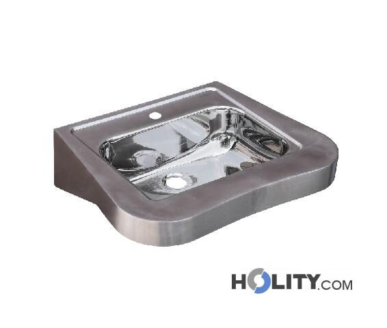 Lavabo In Acciaio Inox H218_160