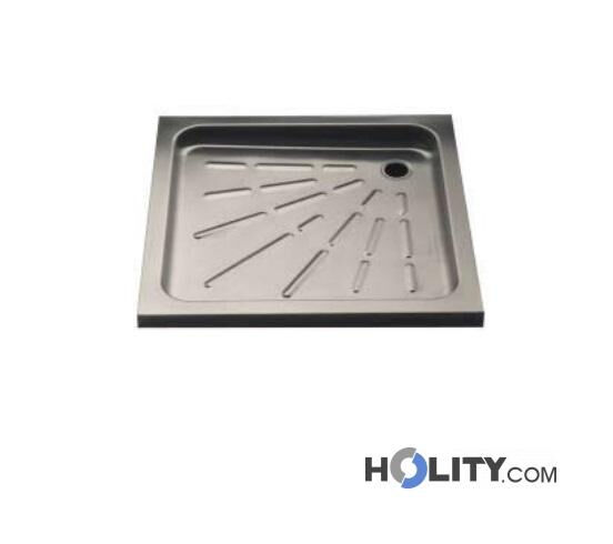 Piatto Doccia Inox 90x90 Cm H679_07