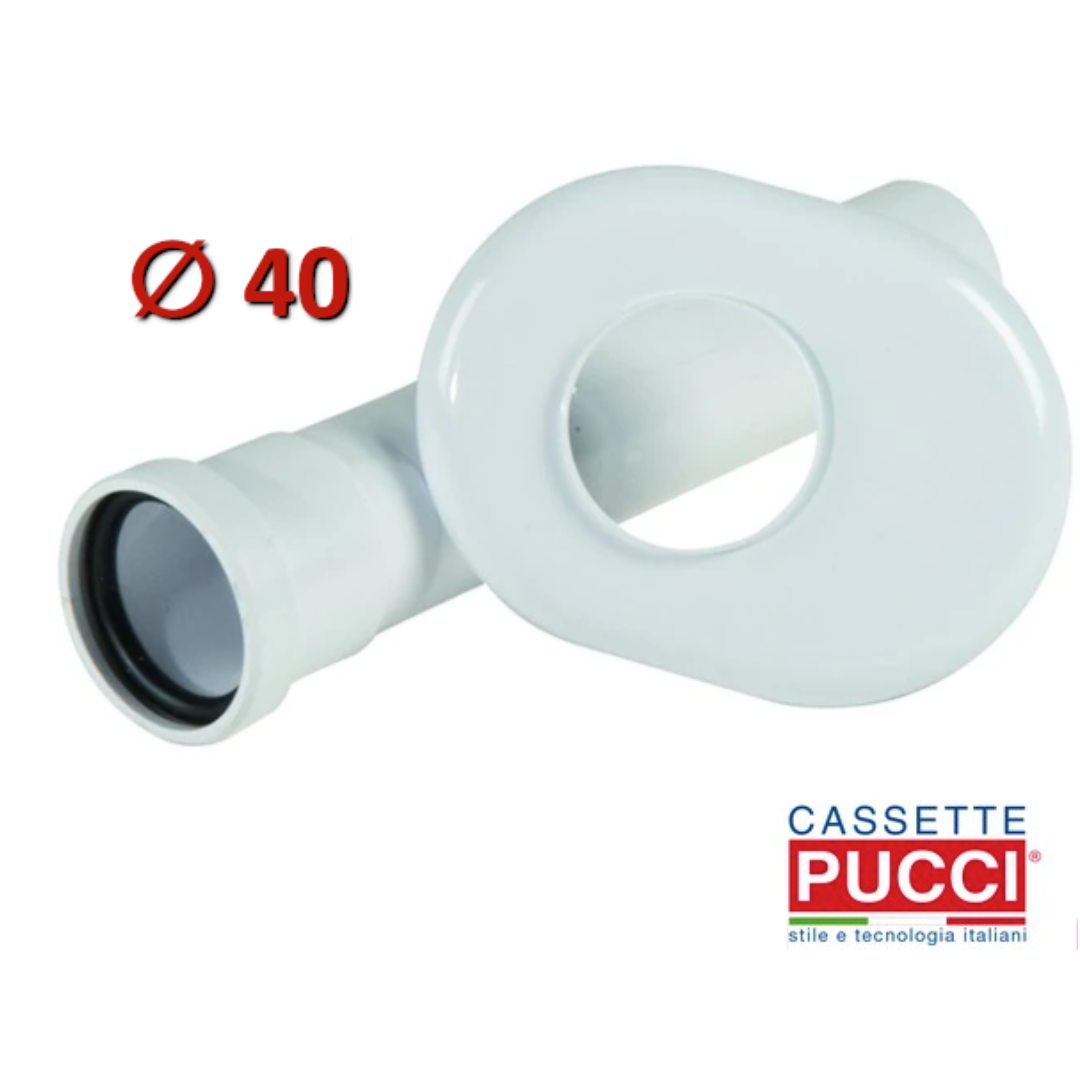 Pucci Canotto Completo di Rosone 80001390 bianco