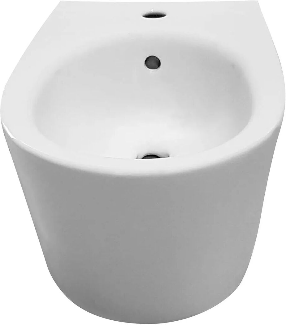 Bidet Serie Perla Sospeso In Ceramica Bianca