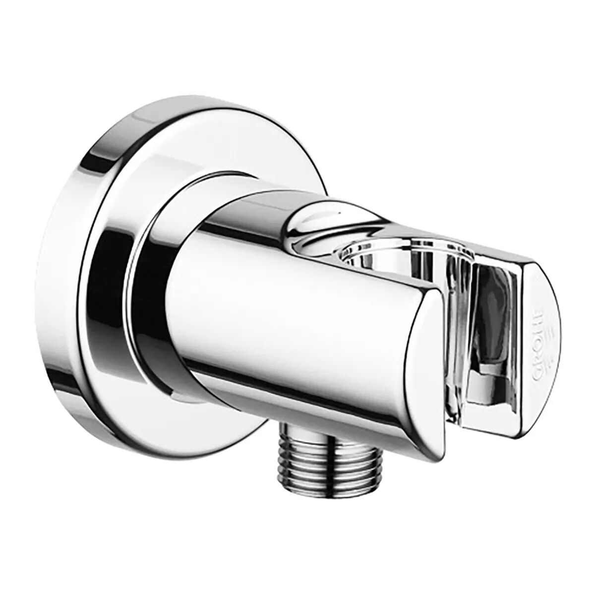 Grohe Presa Acqua  Relexa Ottone Cromo M1/2'' 28628000 Con Rosone Ø 70 Mm E Supporto