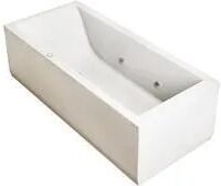 JACUZZI Vasca Idromassaggio Lagoon By  180x80 Cm Destra 6 Getti Colore Bianco Europa