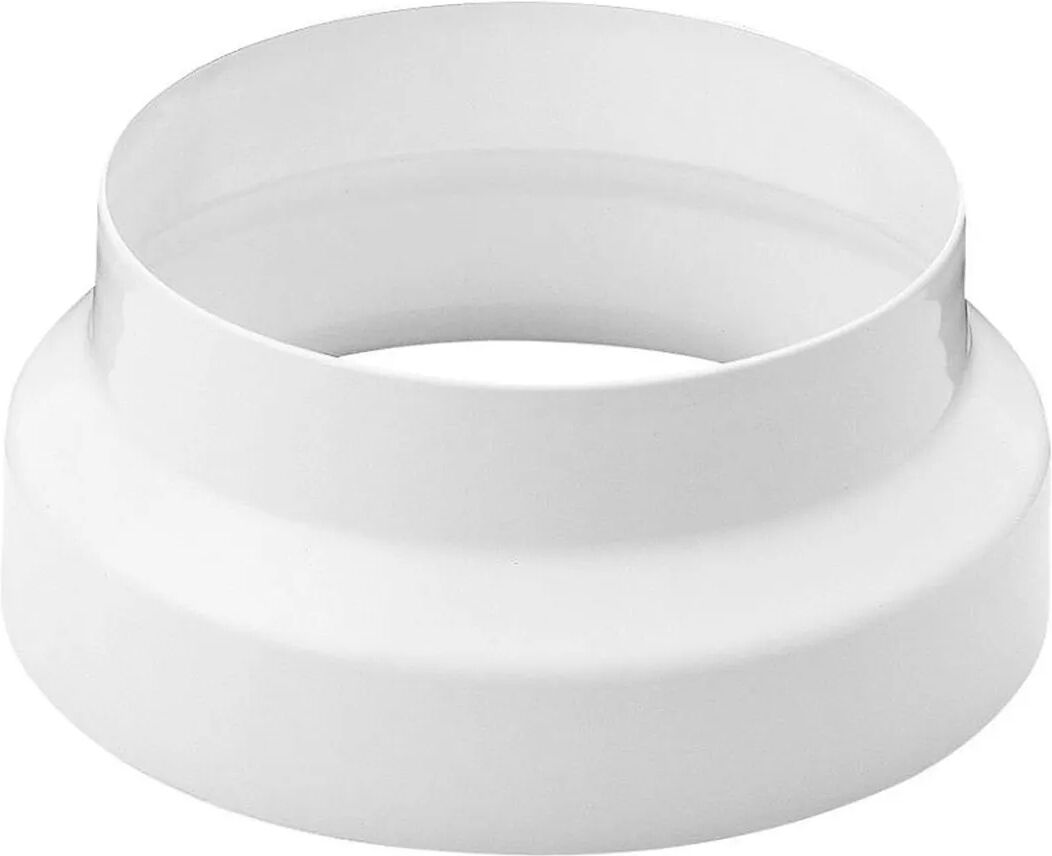 SAVE FUMISTERIA Riduzione Tubo Fumi Save Classic Ø F 100 - M 80 Mm Bianco Porcellanato