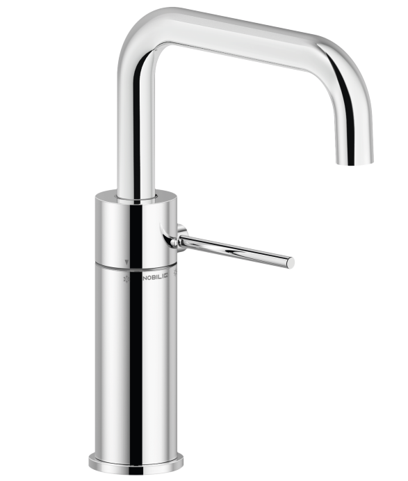 NOBILI Miscelatore lavabo con scarico push serie Velis VE125118/2CR Cromato Ottone