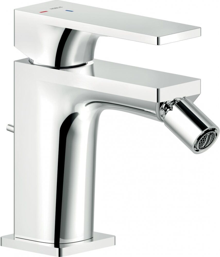 NOBILI Miscelatore bidet a risparmio energetico con scarico 1 1/4” serie Seven SEE124119/1CR Cromato Ottone