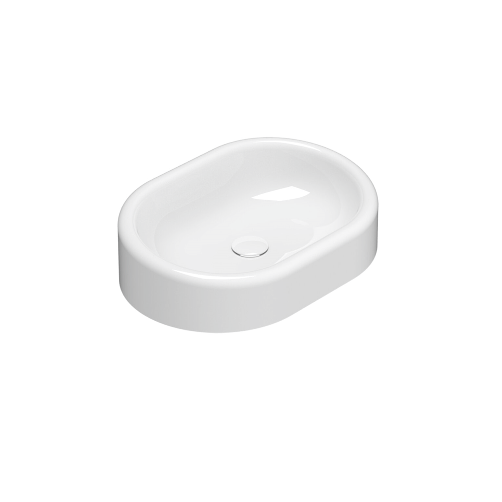 CERAMICA GLOBO Lavabo in ceramica 61x42 cm Globo Lalita LT061BI Bianco Ceramica Standard