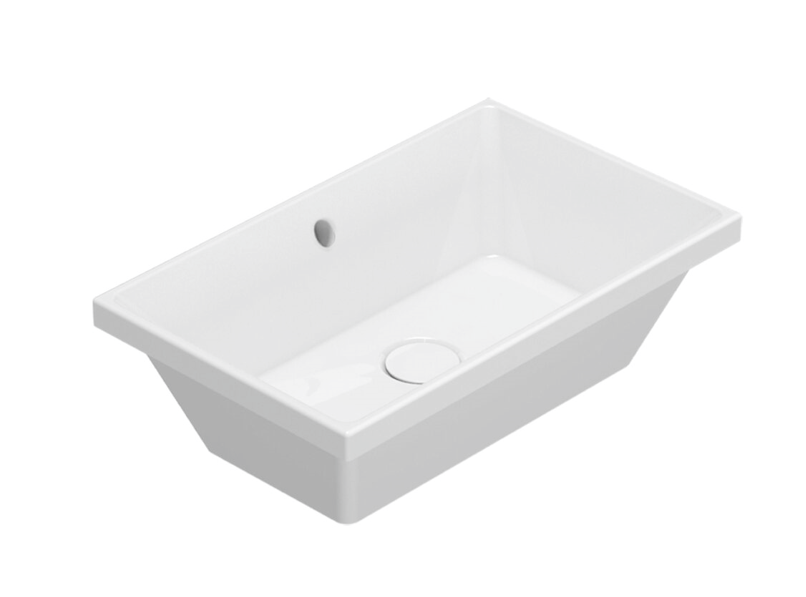 CERAMICA GLOBO Lavabo in ceramica 55x34 cm Globo Stockholm FO056BI Bianco Ceramica