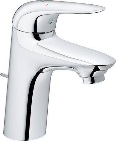 Grohe 32284001 Miscelatore Lavabo Rubinetto Monocomando Bagno Colore Cromo Lucido - 32284001 Starlight Wave