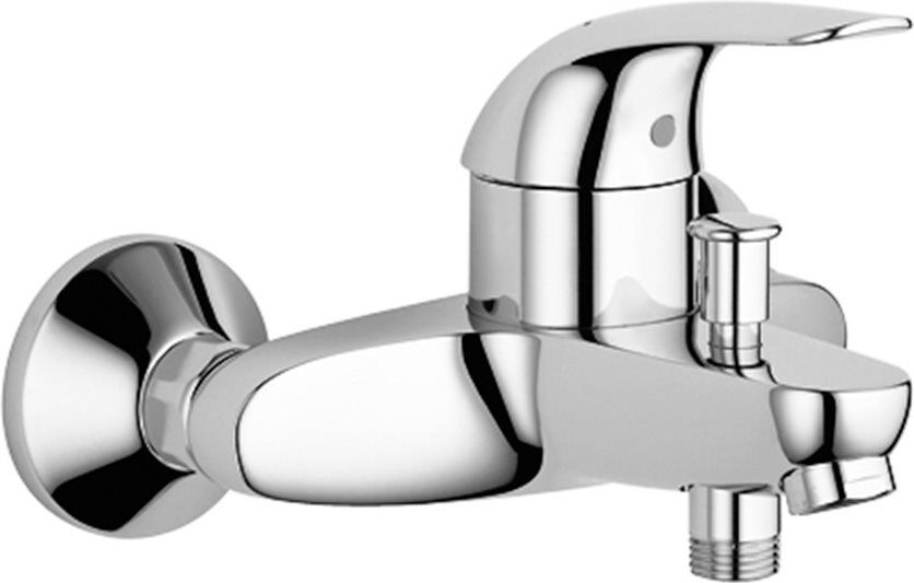 Grohe 32743000 Miscelatore Doccia Vasca Da Parete Rubinetto Bagno Monocomando Colore Cromo - Euroeco - 32743000