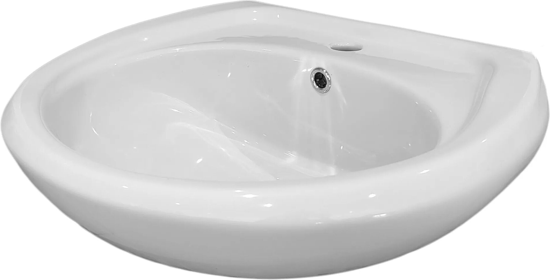 Tecnomat LAVABO A COLONNA E SOSPESO SERIE ZARA IN CERAMICA BIANCA 57x48,5 cm (LxP)