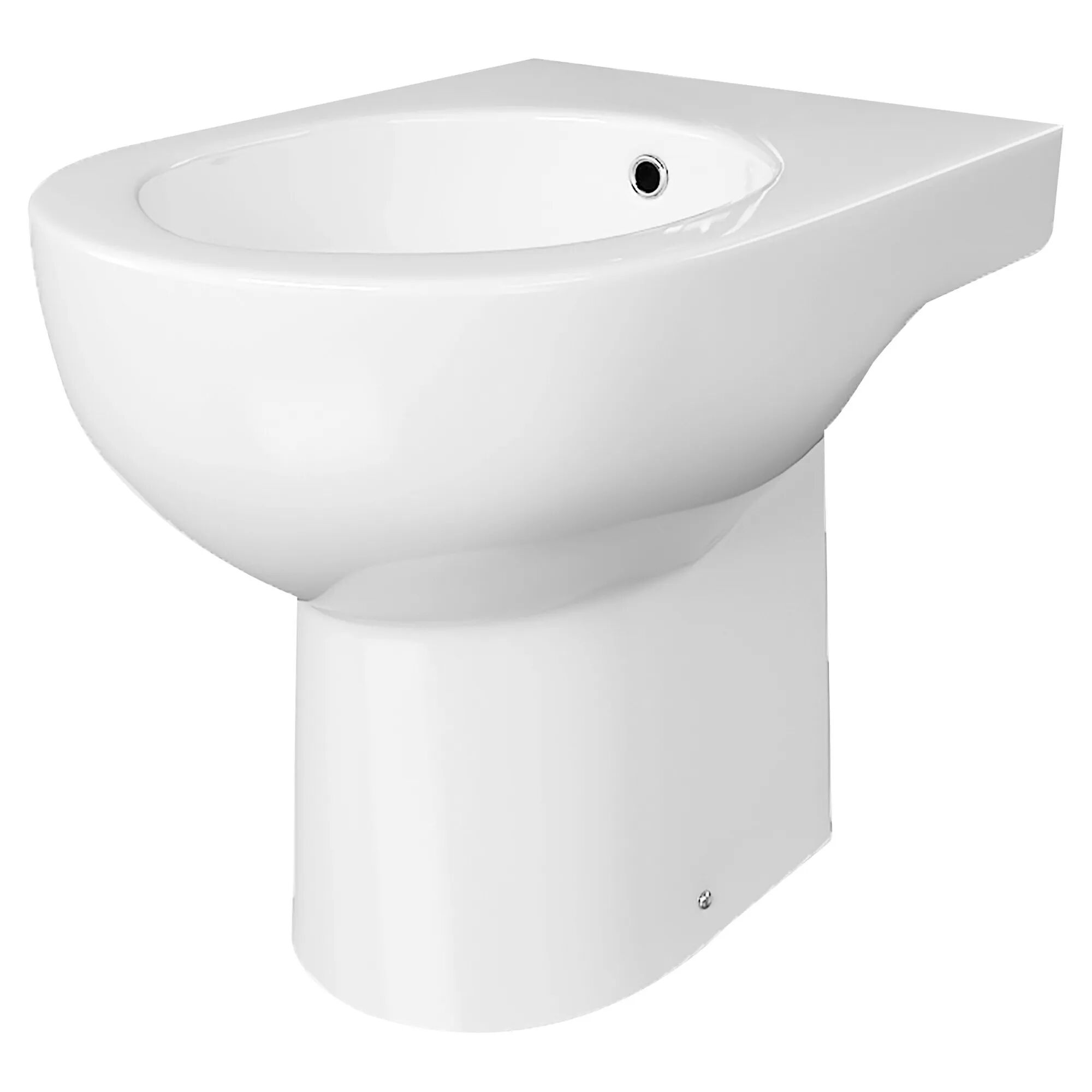 Roca BIDET SERIE CLARA FILO MURO A TERRA IN CERAMICA BIANCA