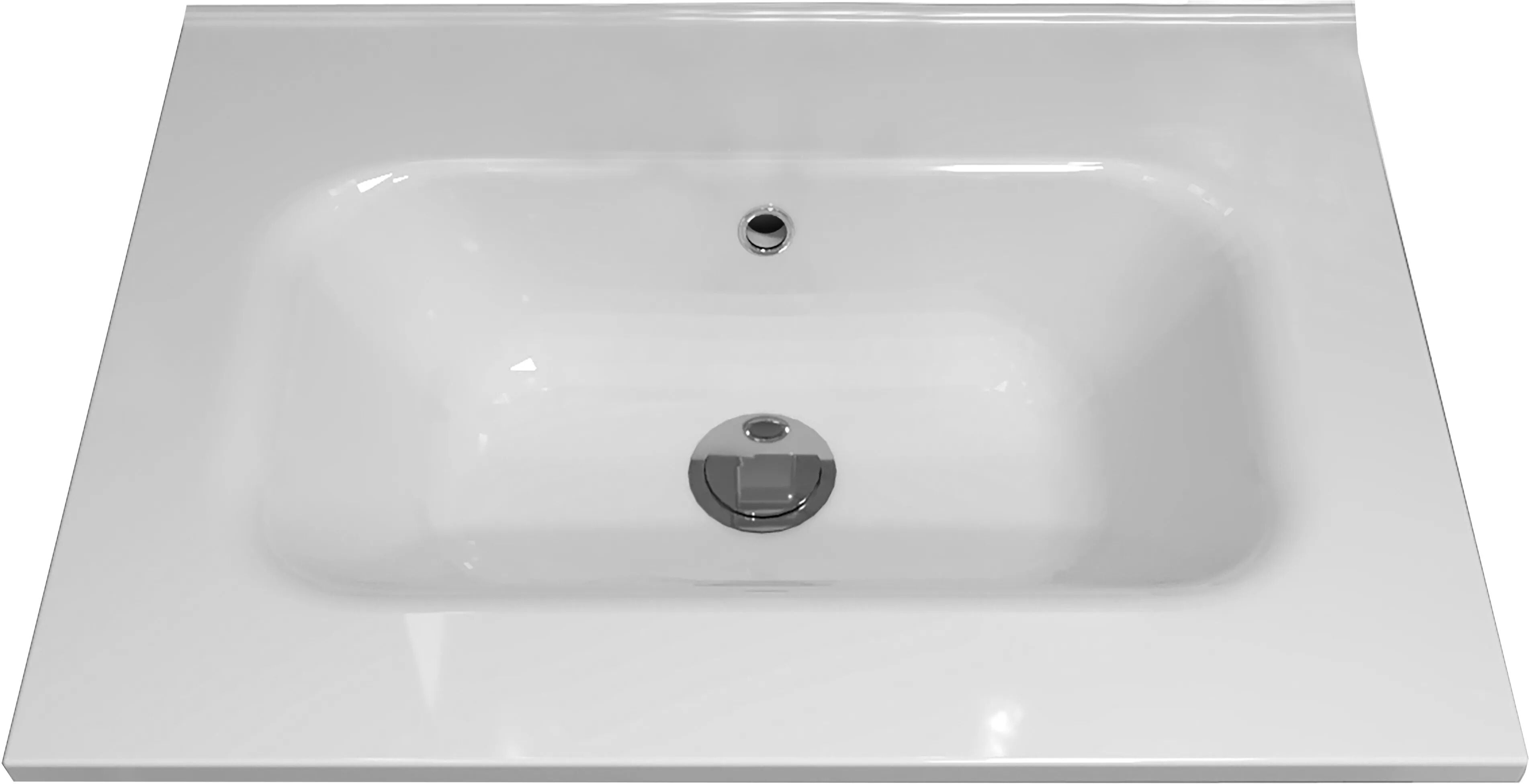 Tecnomat LAVABO INCASSO VENUS GOLD UNA VASCA IN CERAMICA BIANCO 61x2x46 cm (LxHxP)