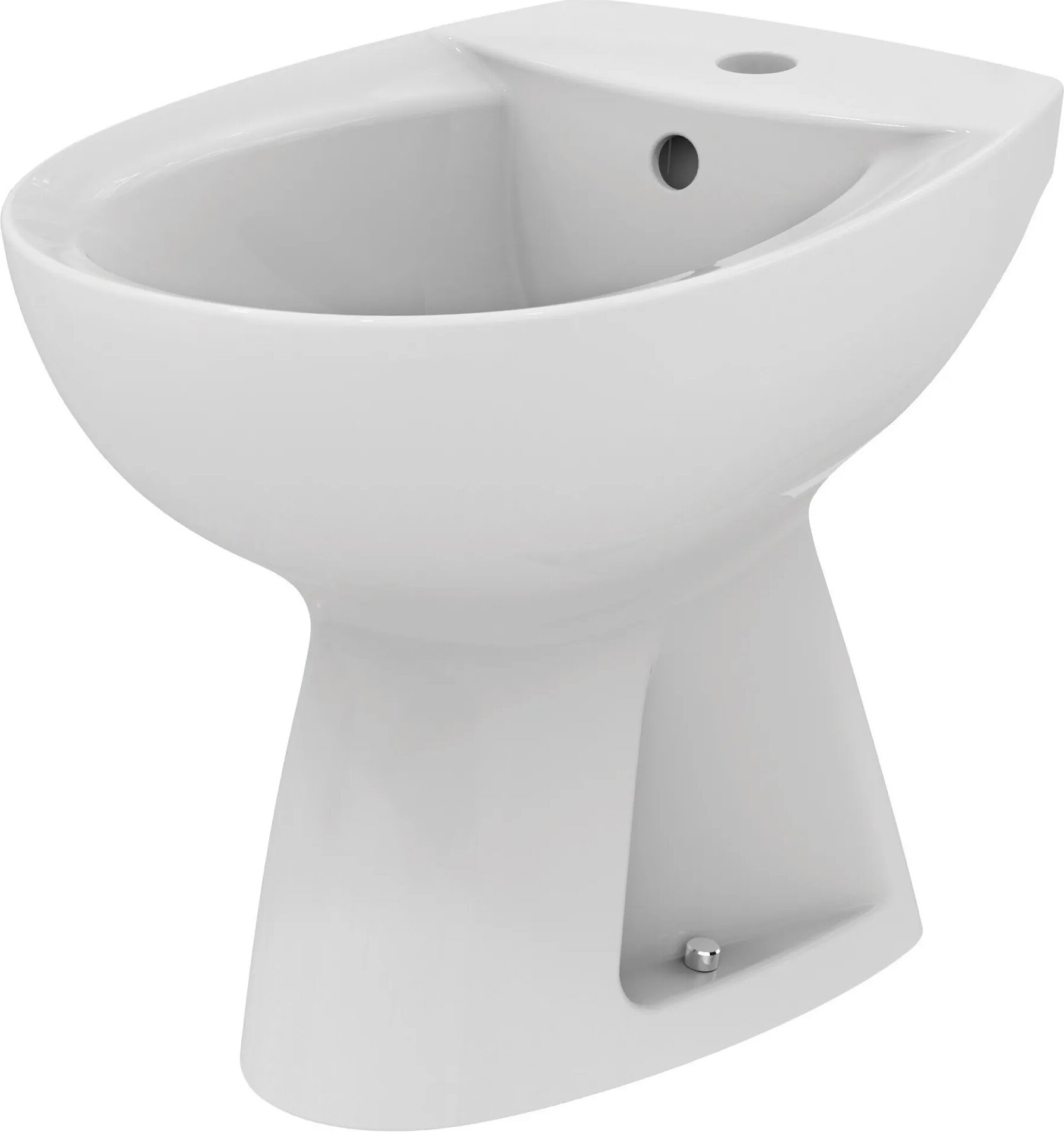 BIDET IDEAL STANDARD SERIE ALPHA A TERRA IN CERAMICA BIANCA