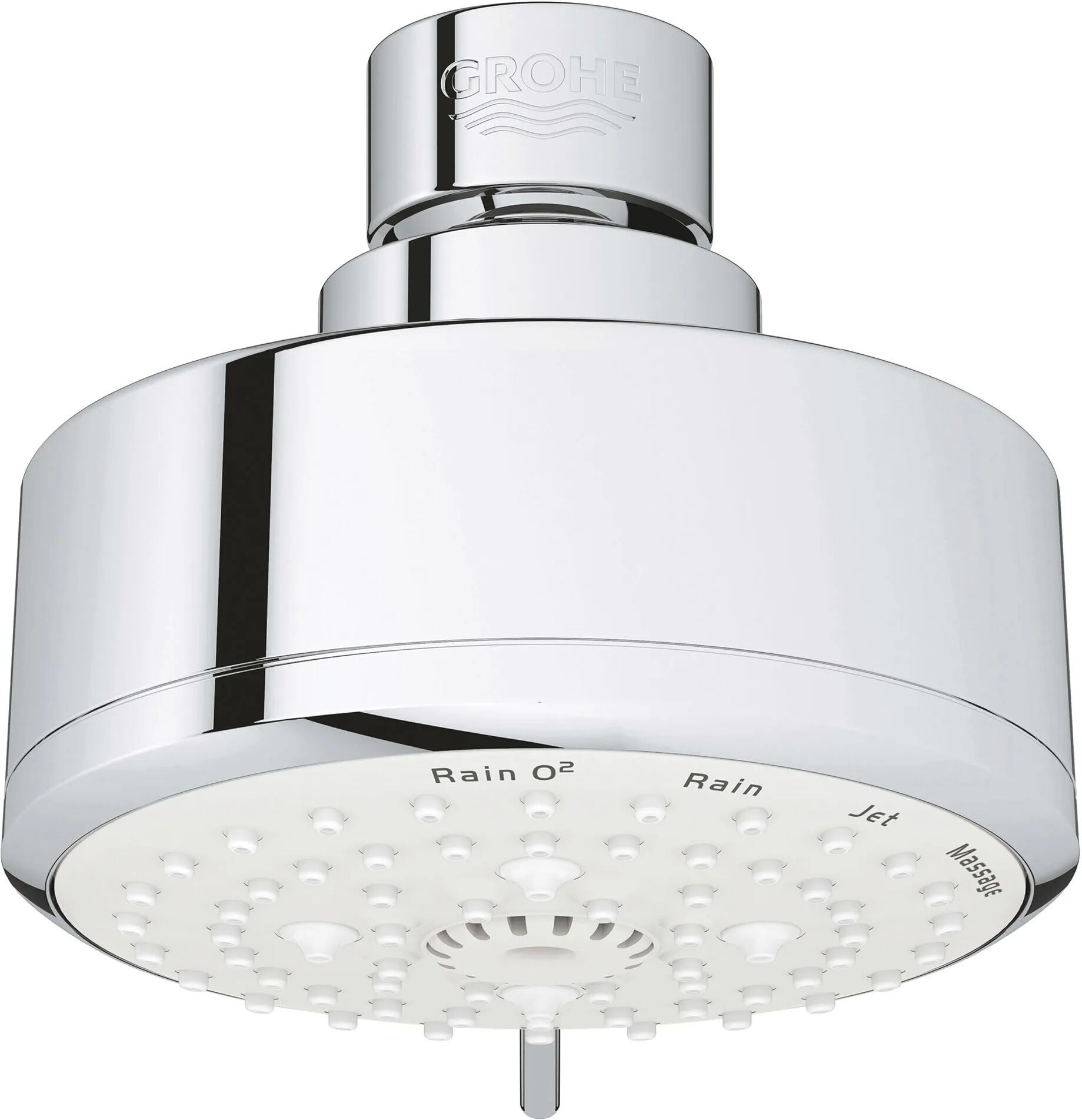 Grohe SOFFIONE DOCCIA  COSMOPOLITAN Ø 100 MM  9,5 LT 4 GETTI CROMO 27591001