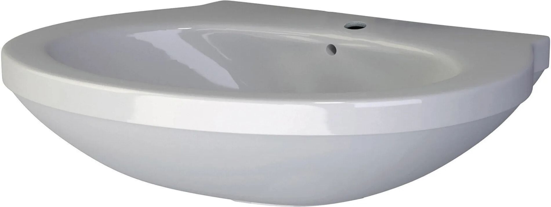 Tecnomat LAVABO SERIE AIR L61xP51xH21 cm CERAMICA BIANCO