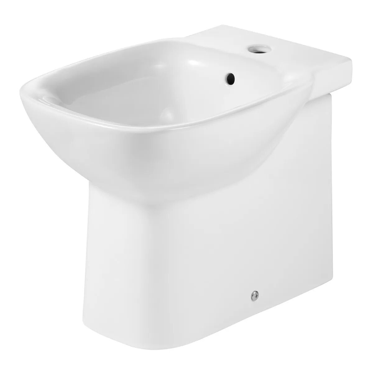 Roca BIDET  SERIE DEBBA FILO MURO A TERRA IN CERAMICA BIANCA