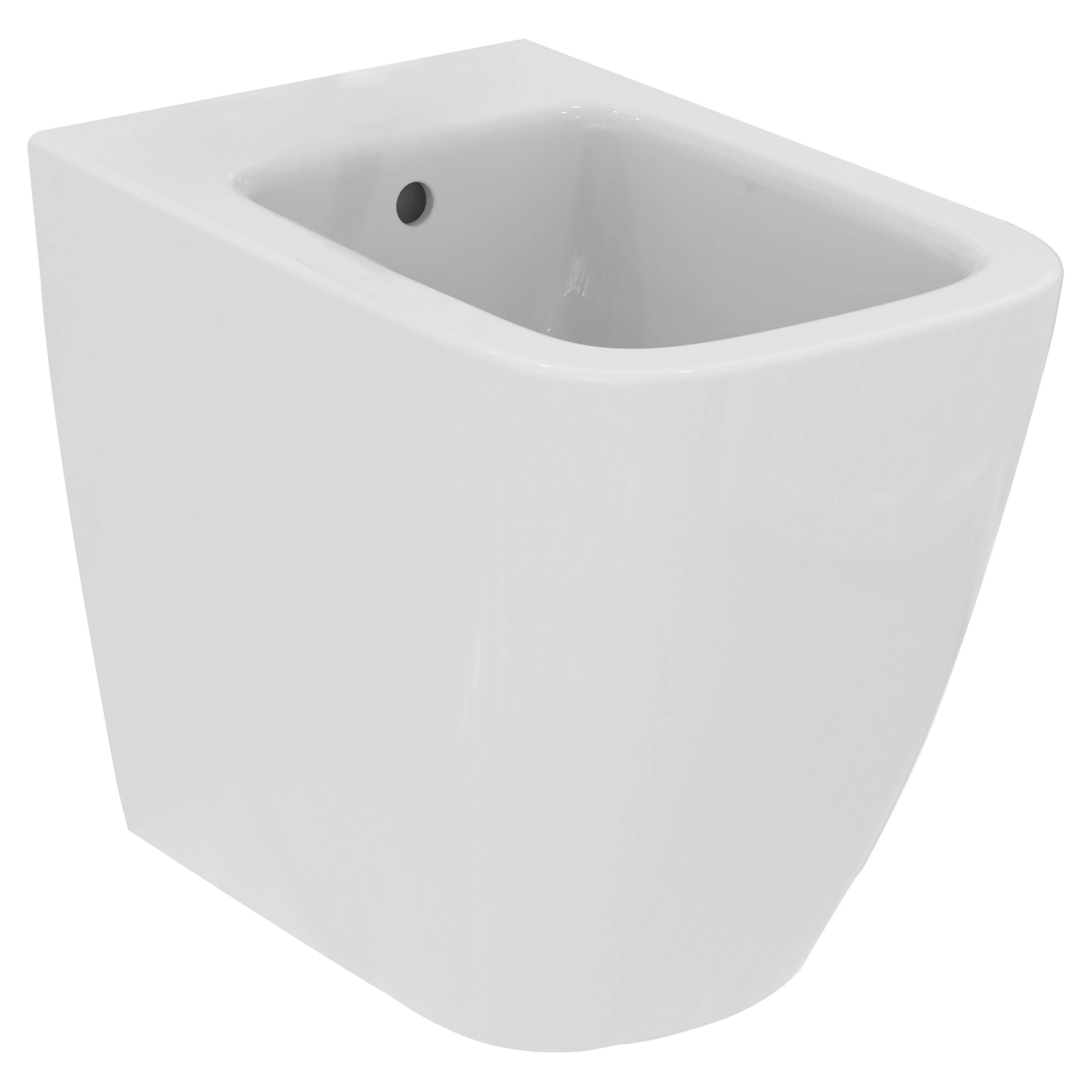 BIDET IDEAL STANDARD SERIE I LIFE B TERRA FILO MURO IN CERAMICA BIANCA