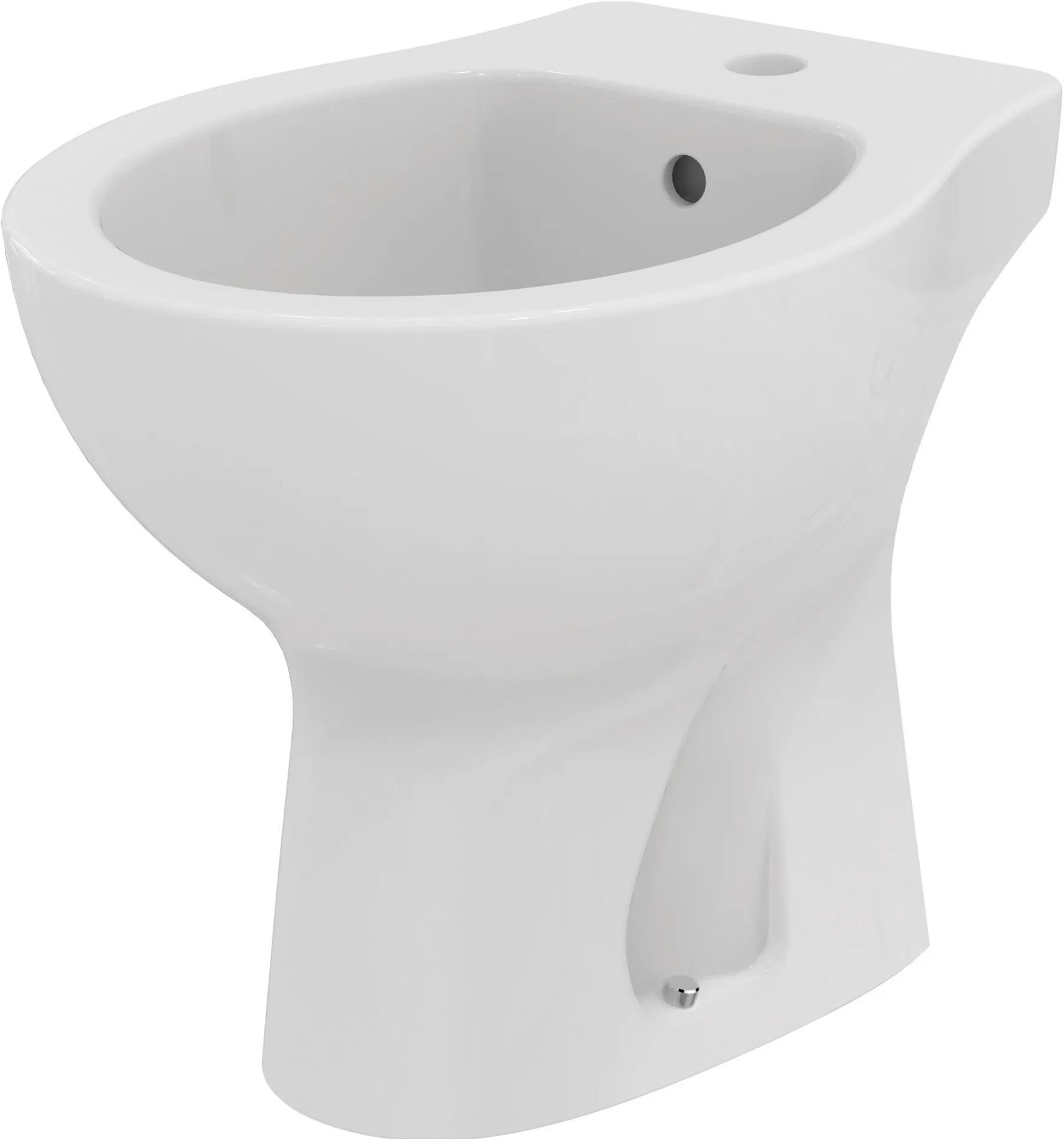 BIDET IDEAL STANDARD SERIE EUROVIT A TERRA IN CERAMICA BIANCA