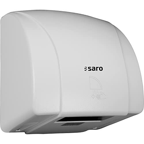 Saro SIROCCO GSX 1800 Handdroger, metaal, zilver, 20,8 x 24 x 26,8 cm