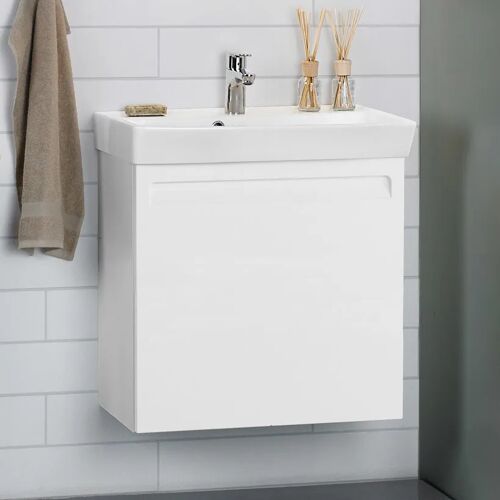 Dansani Mido set with washbasin and doors base cabinet, 52 cm MMC-3100