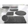 my home Badmat Sanremo grijs 3-delige set voor staand toilet