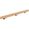 WBELMVWV Trapleuning Wandmontage Leuning Houten Trapleuning 30cm-600cm Antislip Veiligheid Trapleuning, Tegen De Muur Ouderen Loft Grab Bar Kit voor Trapleuning Leuning (Maat: 360 cm)