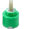 USOPHGBI Tap Cartridge, Tap Cartridge Vervanging, Mengkraan Cartridge, 40mm Keramische Tap Cartridge, Keramische Cartridge, Keramische Disc Cartridge Valve voor Eengreeps Monobloc Badkamer (Kleur: 35mm)