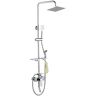 DYCJLL Harnas Tak Doucheset voor Muur of Douche Armatuur Muur Hung Douche met Douche Rian