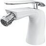 ART EMI-BB.040BC Verchroomde Bidet tap 040BC-wit, Wit