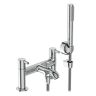 Ideal Standard BC189AA Ceraline twee tap hole bad shower mixer douche en badkraan, chroom