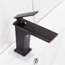 BOKNI Kitchen Taps Basin Faucets Black Faucets Waterfall Sink Faucet Mixer Faucets Faucet Bathroom Faucets