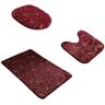 ZUGIATP Rugs For Bathroom Floor Bath Mat Set Bath Rug Bathroom Rugs Sets 3 Piece Memory Foam Bathroom Rugs Bathroom Rug Set Bathroom Floor Mat Diatomaceous Bath Mat Bathroom Rug Washable Bathroom Rugs (Color