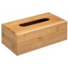 Decopatent Tissuedoos Bamboe Tissuebox voor tissues Tissue box houder voor Wc Badkamer Keuken Zakdoekendoos Hout