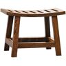 YONGHUHU Wood Waterproof Bathroom Stool, Shower Bench Seat For Elderly Bath Chair Wood Shower Bench Non-slip Wooden Shower Seat Bathtub Spa Change Shoes Stool,Enchanting12