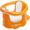 OKBABY Flipper Evolution Badring met rubberen antislipzitje voor kindjes van 6-15 maanden (13 kg) Geel