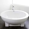 Hoesch Michael Graves Dreamscape round bathtub 180 cm freestanding with exterior cladding 6130.010