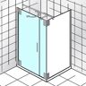 HSK K2P hinged door and side panel 80 cm for side wall stop left