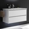 Pelipal Series 6040 (Solitaire) vanity unit 98,3 cm with 2 drawers W01003S10-F1751-K723-AN-PG1