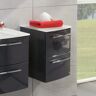 Puris Crescendo base cabinet 40 x 42.5 x 51 cm, with 2 drawers, glass shelf Optiwhite UTA364A82RF722K16129033