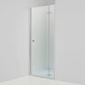 Sprinz BS shower door with fixed element for recess up to 120 x 200 cm, stop right BS21.1-CH-R