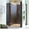 Sprinz BS shower door for recess up to 90 x 200 cm, stop left BS20.9-CHL