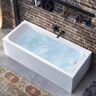 Villeroy & Boch Architectura Solo bathtub 170 x 70 cm, Combipool Comfort, technology position 1 UCC177ARA2A1V01
