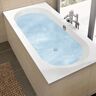 Villeroy & Boch Oberon Duo bathtub 190 x 90 cm, Hydropool Comfort, technology position 1 UHC199OBE2A1V01