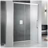 HSK K2P sliding door, 2-piece special size, stop left, with special height up to 220 cm, 2122500-41-50-L-special height