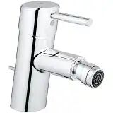 Grohe Concetto Einhand-Bidetbatterie Concetto Kugelgelenk-Mousseur H: 13,1 Ausladung: 11,6 cm 32208001