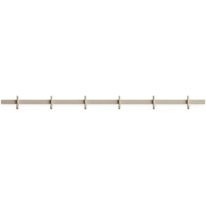 Relief Hook Rail, Medium W82 X D4,7 X H5,2 Cm 1-Pack 82x5.2x4.7 Beige