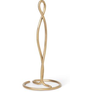 Ferm Living Curvature Paper Towel Holder Brass