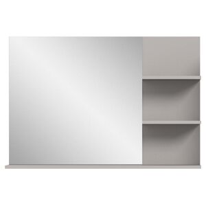 Jaru bad speil 100cm 3 hyller grå,svart.