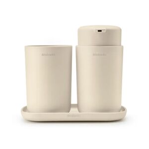 Brabantia ReNew servantsett 3 deler Soft Beige