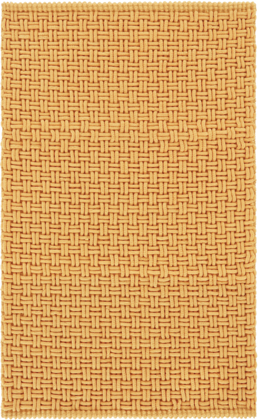 PANAMA baderomsmatte 80x120 cm Gul